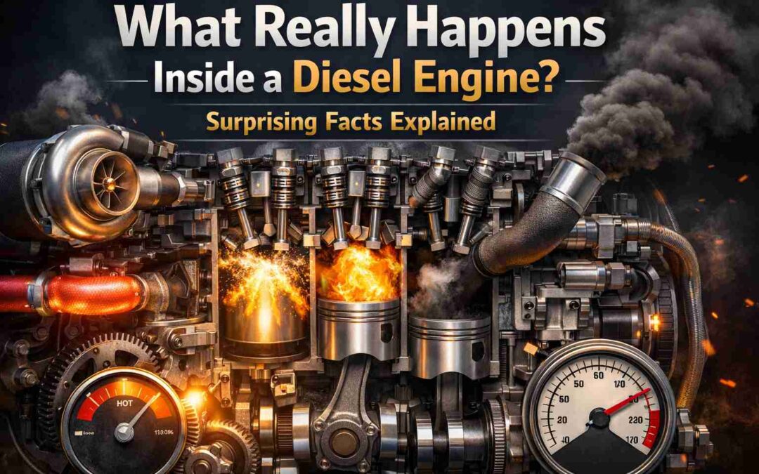 What Really Happens Inside a Diesel Engine?
