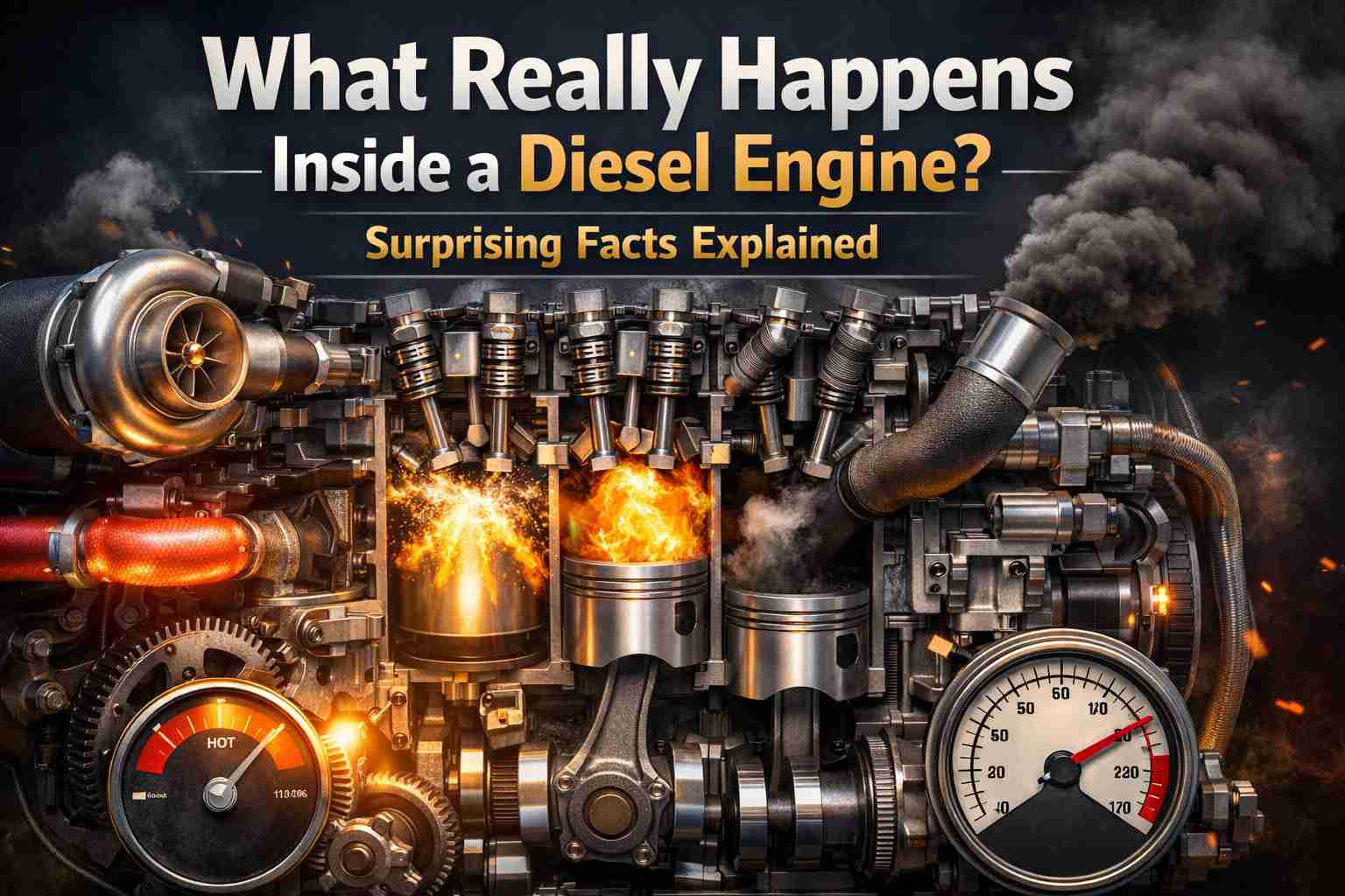 What Really Happens Inside a Diesel Engine? Facts Explained